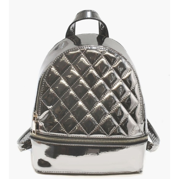 Silver  Backpack - Picture 2 of 2